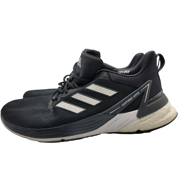 Adidas Response Super 2.0 Mens 12 Black White Running Shoes Mens G58068 main image 11